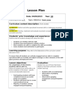 Lesson Plan Triple Jump