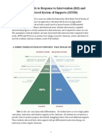 Parent Guide To RTI/MTSS