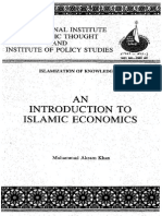 Muhammad Akram Khan - Introduction To Islamic Economics PDF