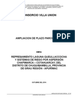 Ampliacion de Plazo Parcial de Chapimarca