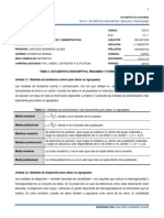 Formulario - Tema 3. Estadística Descriptiva