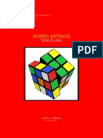 Algebra Abstracta-Notas de Curso PDF