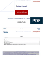 Stefanini Technical Proposal - Improvements ERP SAP