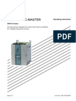 6RA70 V3.1 Operating Instructions