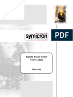 Symicron Remote Access Router (Manual)