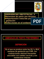 C. GAMARRA - Emergencia Obstetrica II