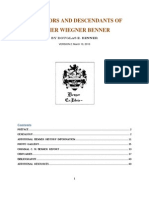 Elmer W. Benner Family Genealogy, Ver 2