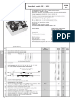 Gear Limit Switch GE1 y GE2