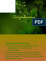 Job Evaluvation by Shency Francis