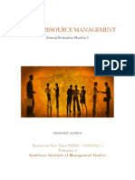 Human Resource Management 