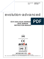 Evolution-Advanced: Analogue Addressable Heat Sensor Instruction Manual