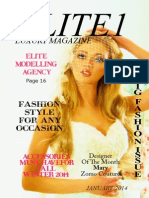 Elitte1 Magazine Issue 1