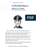 Simple Present Story 4 PDF