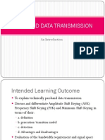 Passband Data Transmission: An Introduction