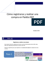 Como Registrarse y Realizar Una Compra en Paidosdep