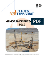 Memoria Empresarial PT Chile Ver 03 - 2012