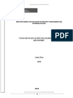 Guia de Evaluación de Flora y Fauna