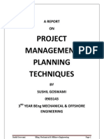 Project Management Report