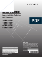 Manual Toshiba 32TL515U