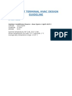 Airport Terminal Hvac Design Guideline