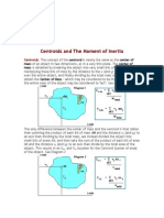 LECTURE 1-Centroids and The Moment of Inertia