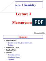 General Chemistry: Measurement