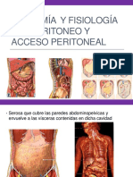 Anatomía y Fisiología Del PeritoneoO