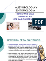 Paleontologia y Entomologia