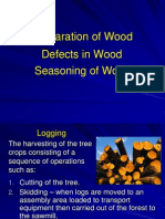 Lec 5 Preparation, Defects & Seasoning of WoodLEC2