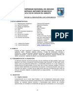 Syllabus Del Asignatura Agua Potable Ii PDF