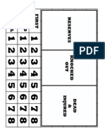 Blood Bowl Dugouts