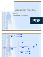 División de La Filosofía