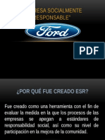 Empresa Socialmente Responsable "Ford"