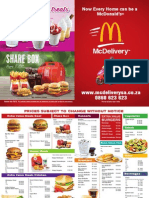 Mcds Menu