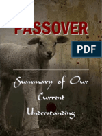 PASSOVER: A Summary of Our Current Understanding