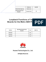 Loop-Back Functions SDH