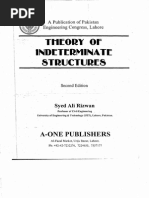 Theory of Indeterminate Structures - Syed Ali Rizwan