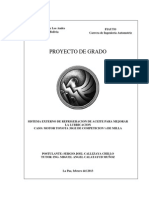 Sistema Externo de Refrigeracion de Aceite para Mejorar La Lubricacion Caso Motor Toyota 3SGE de Competicion Un Cuarto D 1