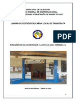 Diagnóstico Proceso Clave Ugel Tambopata