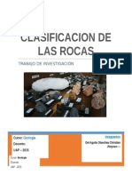 Clasificacion de Las Rocas