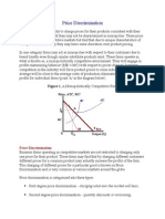 Price Discrimination: Figure 1, A Monopolistically Competitive Firm