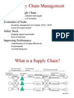 Supply Chain Management: Managing The Supply Chain Economies of Scale Safety Stock Improving Performance