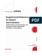 Supplemental Reference For System Administration