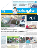 Edición Impresa El Siglo 25-09-2015