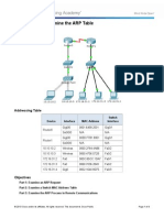 5.2.1.7 Packet Tracer - Examine The ARP Table Instructions