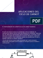 Aplicaciones Del Ciclo de Carnot