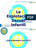 La Explotacion Sexual Infantil