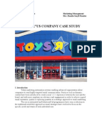 Toy R Us: A Case Study On E-Marketing