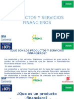 Productos y Servicios Financieros