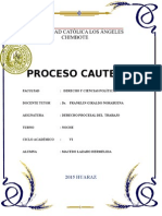 MONOGRAFIA DE DERECHO PROCESAL DE TRABAJOh